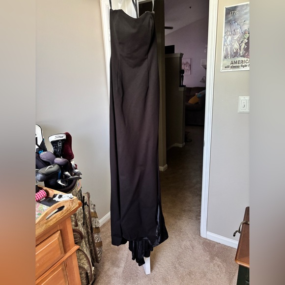 Sherri Hill 53604 Black Strapless Formal Gown - Picture 10 of 13